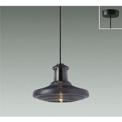 画像1: 大光電機(DAIKO) DPN-42647Y ペンダント 非調光 電球色 LED内蔵 フランジタイプ ブラック