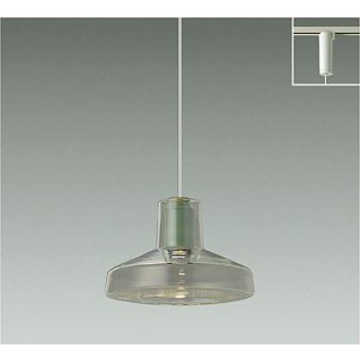 画像1: 大光電機(DAIKO) DPN-42654Y ペンダント 非調光 電球色 LED内蔵 プラグタイプ グリーン