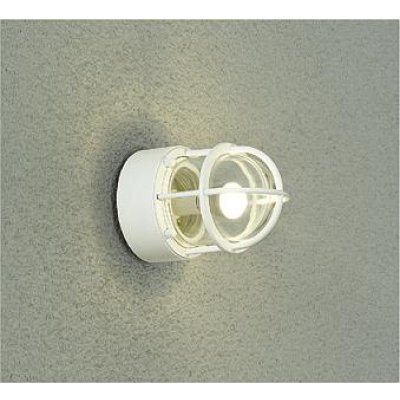 画像1: 大光電機(DAIKO) DWP-39156YG アウトドアライト ポーチ灯 調光(調光器別売) 電球色 LED ランプ付 防雨形 ホワイト