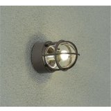 [9月発売] 大光電機(DAIKO) DWP-39157YG アウトドアライト ポーチ灯 調光(調光器別売) 電球色 LED ランプ付 防雨形 ラスティーブラウン
