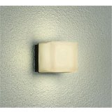 [9月発売] 大光電機(DAIKO) DWP-41049YG アウトドアライト ポーチ灯 調光(調光器別売) 電球色 LED ランプ付 防雨形 ブラック