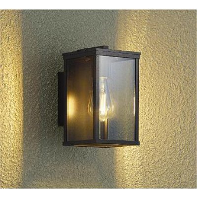 画像1: 大光電機(DAIKO) DWP-42720YG アウトドアライト ポーチ灯 調光(調光器別売) キャンドル色 LED ランプ付 防雨形 スモーク