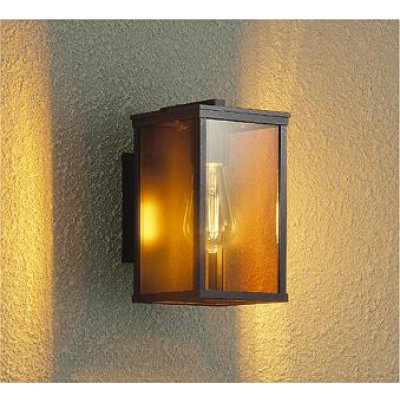 画像1: 大光電機(DAIKO) DWP-42722YG アウトドアライト ポーチ灯 調光(調光器別売) キャンドル色 LED ランプ付 防雨形 アンバー