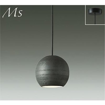 画像1: 大光電機(DAIKO) DPN-40131YG ペンダント 和風 調光(調光器別売) 電球色 LED ランプ付 フランジタイプ ブラック