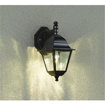 画像1: 大光電機(DAIKO) DWP-39910YG アウトドアライト ポーチ灯 調光(調光器別売) 電球色 LED ランプ付 防雨形 ブラック