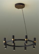 大光電機(DAIKO) DCH-42685YG シャンデリア 調光(調光器別売) 電球色 LED ランプ付 直付専用 ブラック