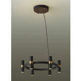 [9月発売] 大光電機(DAIKO) DCH-42684YG シャンデリア 調光(調光器別売) 電球色 LED ランプ付 直付専用 ブラック