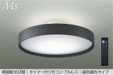 大光電機(DAIKO) DCL-41346E シーリング 10畳 調色調光 リモコン付 プルレス LED内蔵 間接配光切替 チャコールグレー