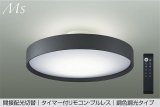 大光電機(DAIKO) DCL-41347E シーリング 12畳 調色調光 リモコン付 プルレス LED内蔵 間接配光切替 チャコールグレー