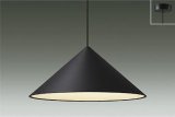 大光電機(DAIKO) DPN-42682YG ペンダント 調光(調光器別売) 電球色 LED ランプ付 フランジタイプ ブラック