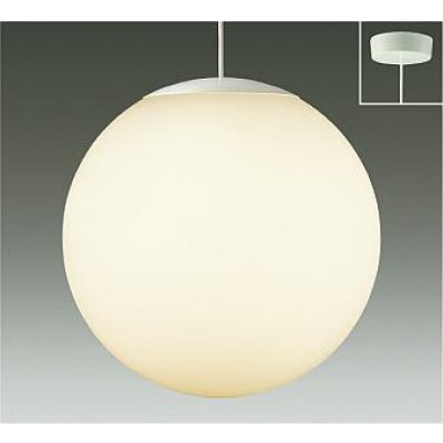 画像1: 大光電機(DAIKO) DPN-42691Y ペンダント 非調光 電球色 LED ランプ付 フランジタイプ ホワイト