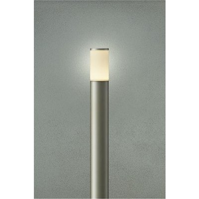 画像1: 大光電機(DAIKO) DWP-42426YG アウトドアライト ポール灯 調光(調光器別売) 電球色 LED ランプ付 防雨形 ウォームシルバー
