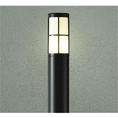 画像1: 大光電機(DAIKO) DWP-42711Y アウトドアライト ポール灯 調光(調光器別売) 電球色 LED ランプ付 防雨形 ブラック