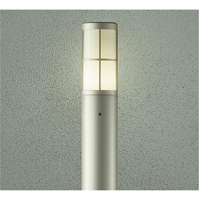 画像1: 大光電機(DAIKO) DWP-42713Y アウトドアライト ポール灯 調光(調光器別売) 電球色 LED ランプ付 防雨形 ウォームシルバー