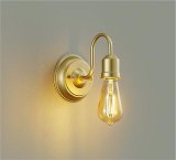 大光電機(DAIKO) DBK-42619YG ブラケット 調光(調光器別売) キャンドル色 LED ランプ付 真鍮