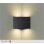 画像1: 大光電機(DAIKO) DBK-42700Y ブラケット 非調光 電球色 LED内蔵 コーナー灯 ブラック (1)