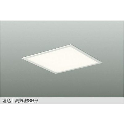 画像1: 大光電機(DAIKO) DBL-5452AWE ベースライト 14畳 非調光 温白色 LED内蔵 スクエア 高気密SB形 ホワイト
