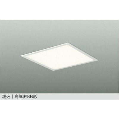 画像1: 大光電機(DAIKO) DBL-5453AWGE ベースライト 14畳 調光(調光器別売) 温白色 LED内蔵 スクエア 高気密SB形 ホワイト