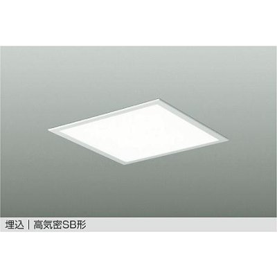 画像1: 大光電機(DAIKO) DBL-5453WWGE ベースライト 14畳 調光(調光器別売) 昼白色 LED内蔵 スクエア 高気密SB形 ホワイト