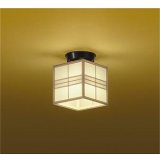 [9月発売] 大光電機(DAIKO) DCL-39121YG 小型シーリング 和風 調光(調光器別売) 電球色 LED ランプ付 白木