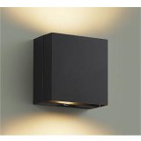 [8月発売] 大光電機(DAIKO) DEG-42553Y 防災照明 非常灯 非調光 電球色 LED内蔵 防雨形 ブラック