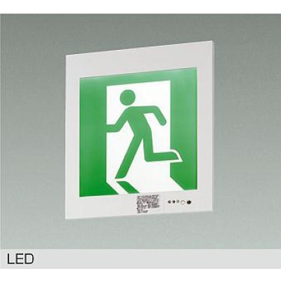画像1: 大光電機(DAIKO) DEG-42578 防災照明 誘導灯 非調光 LED内蔵 本体 埋込形 B級・BH形(20A形) プレート別売