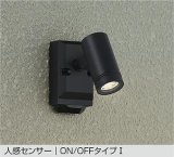 大光電機(DAIKO) DOL-5740YB アウトドアライト スポットライト 非調光 電球色 LED ランプ付 人感センサー ON/OFFタイプI 防雨形 ブラック