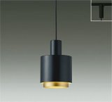 大光電機(DAIKO) DPN-41410YG ペンダント 調光(調光器別売) 電球色 LED ランプ付 プラグタイプ ブラック