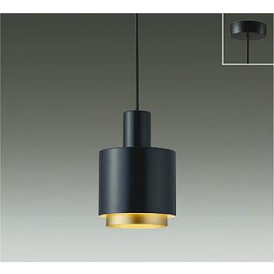 画像1: 大光電機(DAIKO) DPN-41411YG ペンダント 調光(調光器別売) 電球色 LED ランプ付 フランジタイプ ブラック