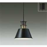 [9月発売] 大光電機(DAIKO) DPN-42587YG ペンダント 調光(調光器別売) 電球色 LED ランプ付 フランジタイプ ブラック