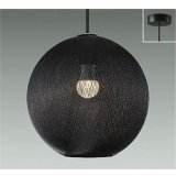 大光電機(DAIKO) DPN-42596Y ペンダント 非調光 電球色 LED ランプ付 フランジタイプ 吹抜け・傾斜天井用 ブラック