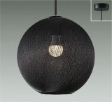 大光電機(DAIKO) DPN-42596Y ペンダント 非調光 電球色 LED ランプ付 フランジタイプ 吹抜け・傾斜天井用 ブラック