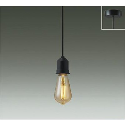 画像1: 大光電機(DAIKO) DPN-42609YG ペンダント 調光(調光器別売) キャンドル色 LED ランプ付 フランジタイプ ブラックサテン
