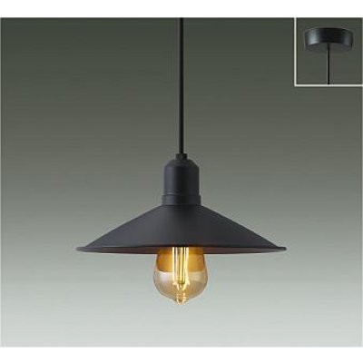 画像1: 大光電機(DAIKO) DPN-42612YG ペンダント 調光(調光器別売) キャンドル色 LED ランプ付 フランジタイプ ブラックサテン