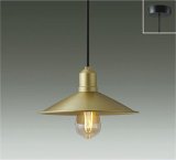 大光電機(DAIKO) DPN-42615YG ペンダント 調光(調光器別売) キャンドル色 LED ランプ付 フランジタイプ 真鍮色