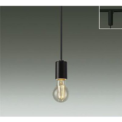 画像1: 大光電機(DAIKO) DPN-42622YG ペンダント 調光(調光器別売) キャンドル色 LED ランプ付 プラグタイプ ブラック