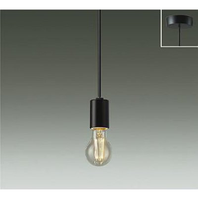 画像1: 大光電機(DAIKO) DPN-42623YG ペンダント 調光(調光器別売) キャンドル色 LED ランプ付 フランジタイプ ブラック