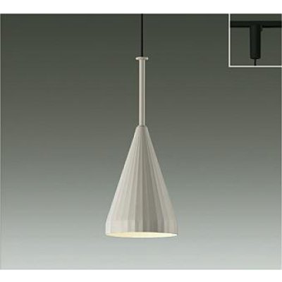 画像1: 大光電機(DAIKO) DPN-42672Y ペンダント 非調光 電球色 LED内蔵 プラグタイプ ペールグレー