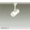 画像1: 大光電機(DAIKO) DSL-5319AWE スポットライト 非調光 温白色 LED内蔵 プラグタイプ ホワイト (1)