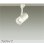 画像1: 大光電機(DAIKO) DSL-5320AWGE スポットライト 調光(調光器別売) 温白色 LED内蔵 プラグタイプ ホワイト (1)