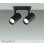 画像1: 大光電機(DAIKO) DSL-5329WBE スポットライト 非調光 昼白色 LED内蔵 フランジタイプ ブラック (1)