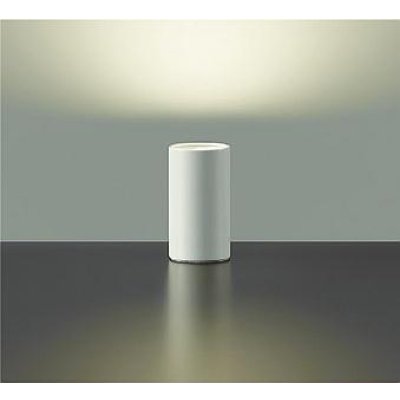 画像1: 大光電機(DAIKO) DST-41052YE スタンド 非調光 電球色 LED ランプ付 ホワイト