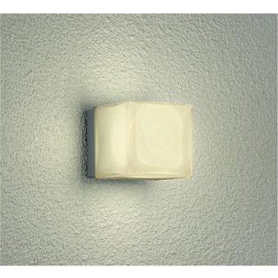 画像1: 大光電機(DAIKO) DWP-37870YG アウトドアライト ポーチ灯 調光(調光器別売) 電球色 LED ランプ付 防雨形 シルバー