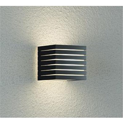 画像1: 大光電機(DAIKO) DWP-38377YG アウトドアライト ポーチ灯 調光(調光器別売) 電球色 LED ランプ付 防雨・防湿形 ブラック