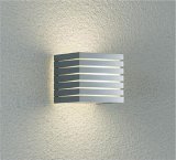 大光電機(DAIKO) DWP-38379YG アウトドアライト ポーチ灯 調光(調光器別売) 電球色 LED ランプ付 防雨・防湿形 シルバー