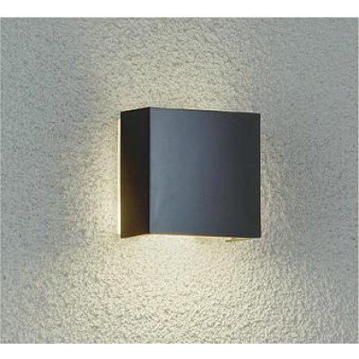画像1: 大光電機(DAIKO) DWP-40294YG アウトドアライト ポーチ灯 調光(調光器別売) 電球色 LED ランプ付 防雨形 ブラック