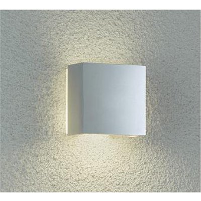 画像1: 大光電機(DAIKO) DWP-40295YG アウトドアライト ポーチ灯 調光(調光器別売) 電球色 LED ランプ付 防雨形 シルバー