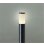画像1: 大光電機(DAIKO) DWP-42418YG アウトドアライト ポール灯 調光(調光器別売) 電球色 LED ランプ付 防雨形 ブラック (1)