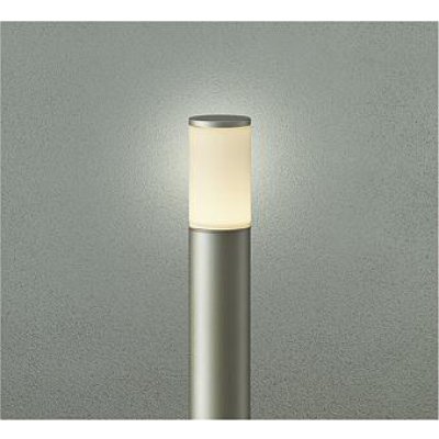 画像1: 大光電機(DAIKO) DWP-42420YG アウトドアライト ポール灯 調光(調光器別売) 電球色 LED ランプ付 防雨形 ウォームシルバー