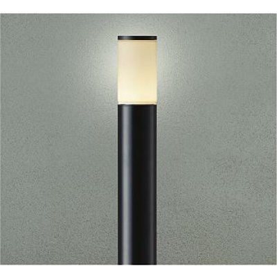 画像1: 大光電機(DAIKO) DWP-42421YG アウトドアライト ポール灯 調光(調光器別売) 電球色 LED ランプ付 防雨形 ブラック